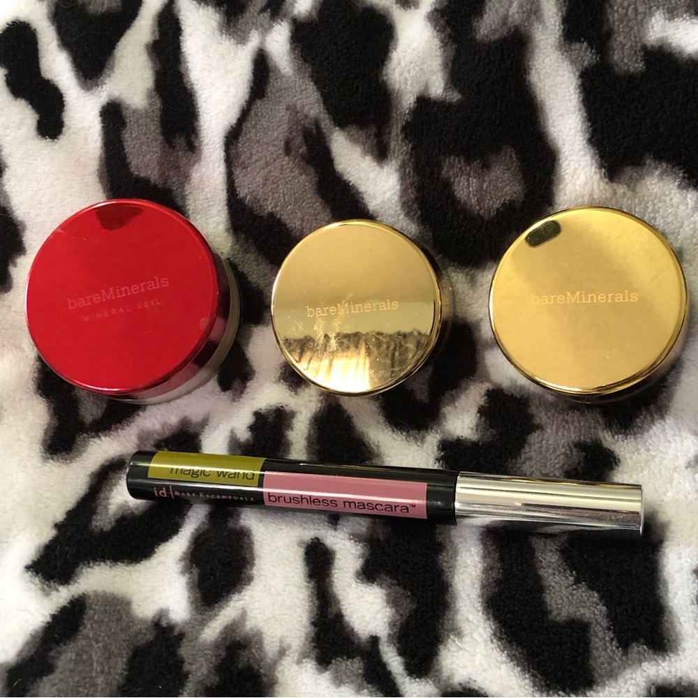 BareMinerals Mineral Veil Secret and Chic Radiance Brushless Mascara Brand New